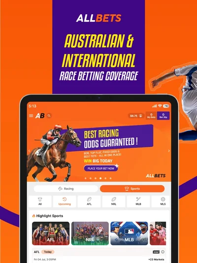 Official Allbets iPad screenshot 8