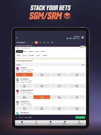 Official Baggybet - Online Betting iPad screenshot 15