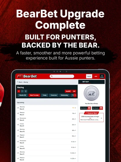 Official BearBet - Sports Betting App iPad screenshot 8