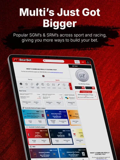 Official BearBet - Sports Betting App iPad screenshot 9