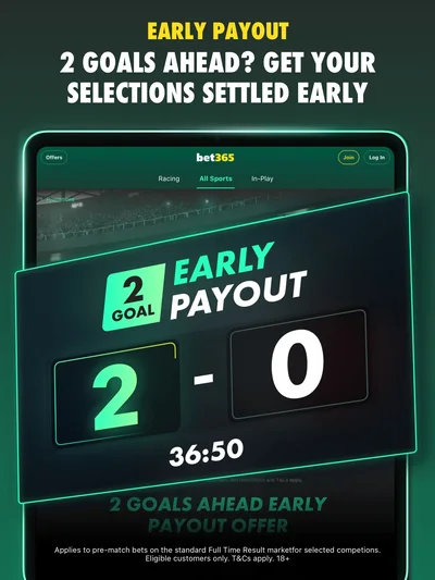 Official bet365 - Sports Betting iPad screenshot 9