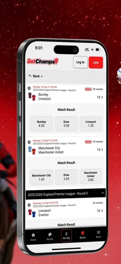 Official BetChamps - Online Betting iPhone screenshot 2