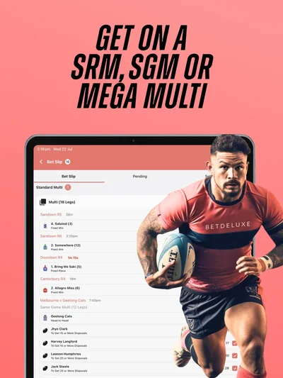 Official BetDeluxe Online Betting App iPad screenshot 12