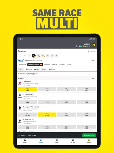 Official BetEstate – Online Betting App iPad screenshot 12