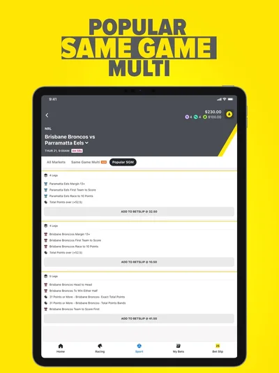 Official BetEstate – Online Betting App iPad screenshot 16