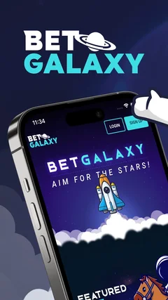 Official BetGalaxy iPhone screenshot 1