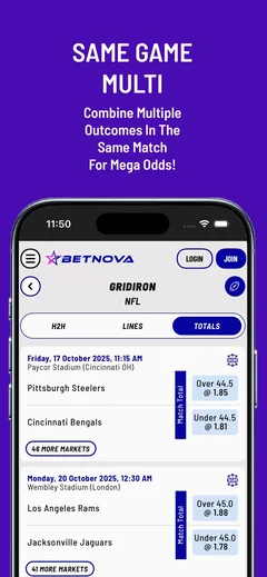Official BetNova iPhone screenshot 5