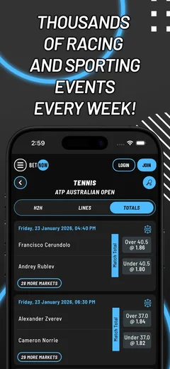 Official BetNow iPhone screenshot 1