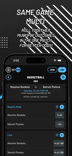 Official BetNow iPhone screenshot 5