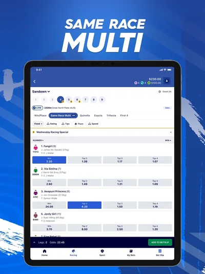 Official BetYouCan iPad screenshot 13