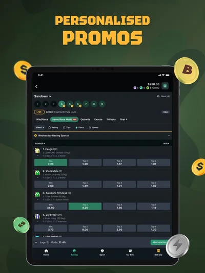 Official Betzooka - Online Betting App iPad screenshot 12