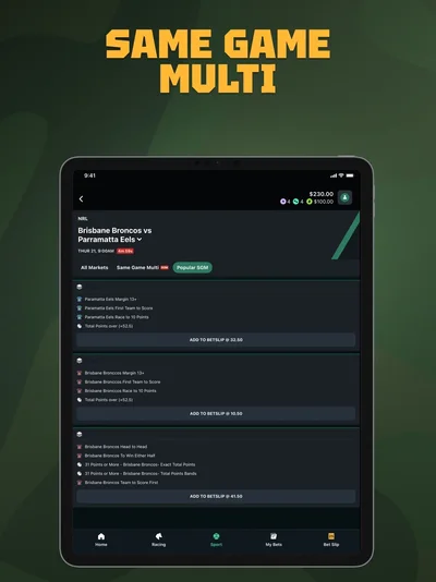 Official Betzooka - Online Betting App iPad screenshot 17