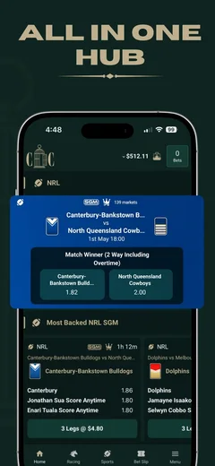 Official CashCage - Bet Racing & Sports iPhone screenshot 6