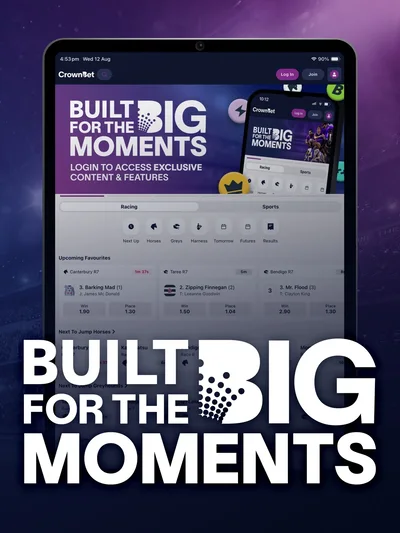 Official CrownBet - Sports Betting App iPad screenshot 14