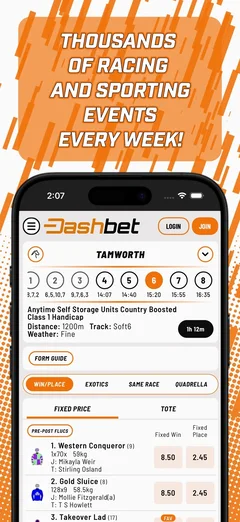 Official DashBet iPhone screenshot 1
