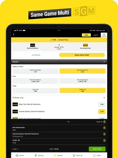 Official EliteBet iPad screenshot 9