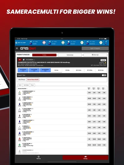 Official GRSBet iPad screenshot 6