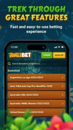 Official JungleBet iPhone screenshot 5