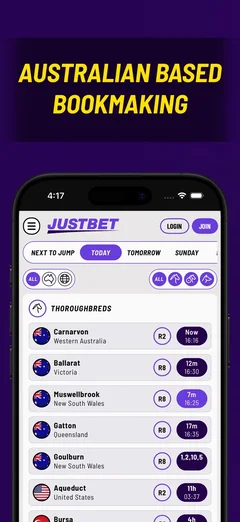 Official JustBet iPhone screenshot 1