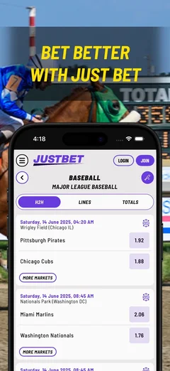 Official JustBet iPhone screenshot 5