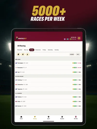 Official KnuckleBet|Your NEW Sport App iPad screenshot 16