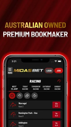 Official MidasBet iPhone screenshot 1