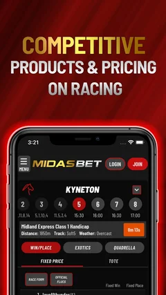 Official MidasBet iPhone screenshot 3