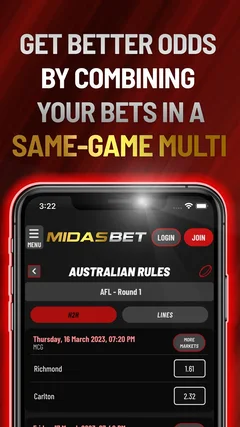 Official MidasBet iPhone screenshot 5