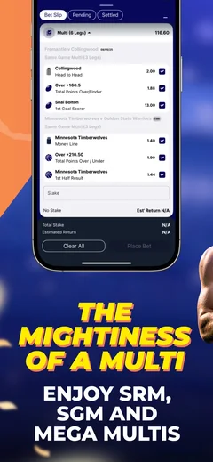 Official MightyBet - Sports Betting App iPhone screenshot 5