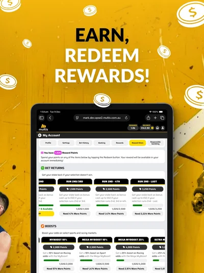 Official multis - New Betting App iPad screenshot 13
