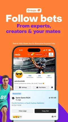 Official Neds | Ultimate Betting App iPhone screenshot 9