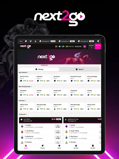 Official Next2Go - Online Betting App iPad screenshot 9