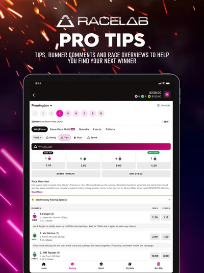 Official Next2Go - Online Betting App iPad screenshot 10