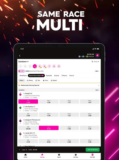 Official Next2Go - Online Betting App iPad screenshot 13