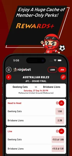 Official NinjaBet iPhone screenshot 3