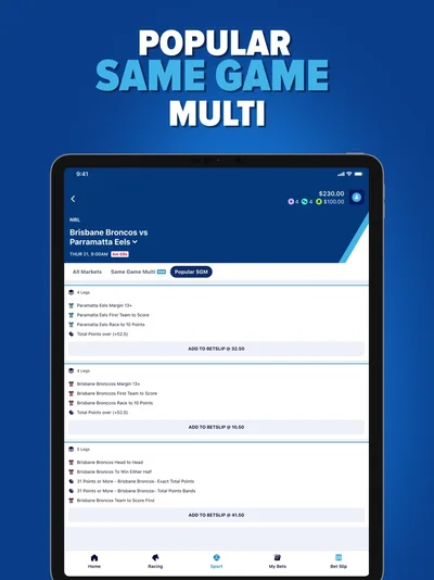 Official OKEBET - Racing&Sports Betting iPad screenshot 18