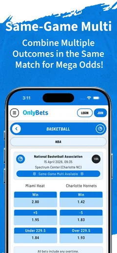 Official OnlyBets iPhone screenshot 1