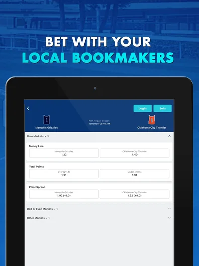 Official PicnicBet iPad screenshot 7