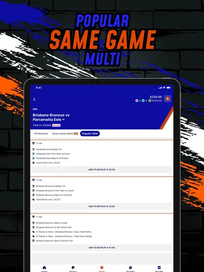Official PonyBet | Your NEW Betting App iPad screenshot 17