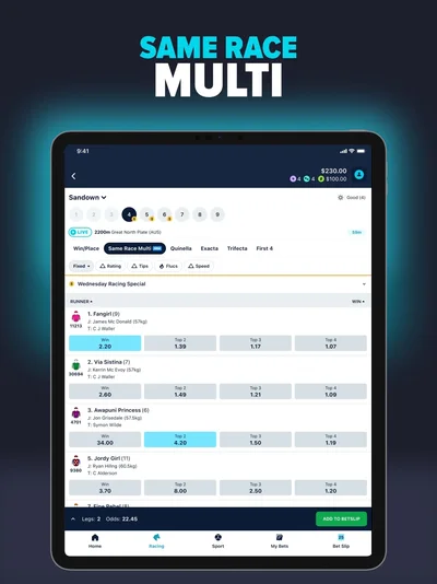 Official Punt123 - Online Betting iPad screenshot 14