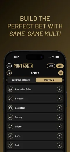 Official PuntZone iPhone screenshot 4