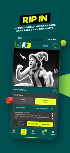 Official RipperBet Sports Betting App iPhone screenshot 4