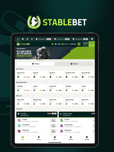 Official StableBet - Online Betting App iPad screenshot 9