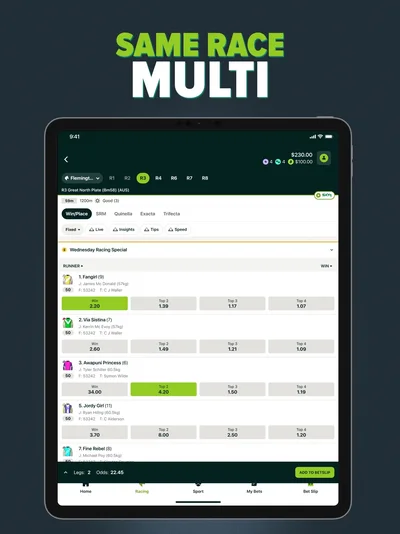 Official StableBet - Online Betting App iPad screenshot 13