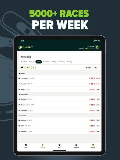 Official StableBet - Online Betting App iPad screenshot 15