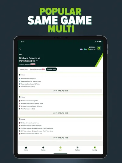 Official StableBet - Online Betting App iPad screenshot 16