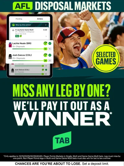 Official TAB – Racing & Sports Betting iPad screenshot 5