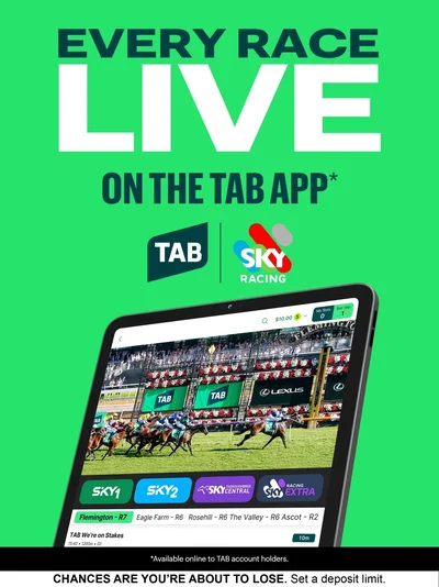 Official TAB – Racing & Sports Betting iPad screenshot 6