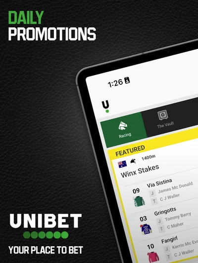 Official Unibet - Sports Betting App iPad screenshot 7