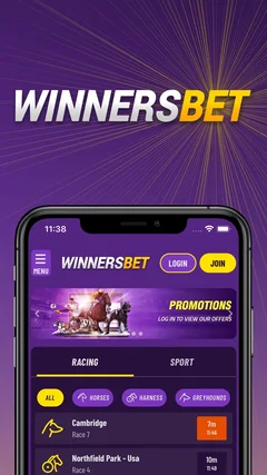 Official WinnersBet iPhone screenshot 2